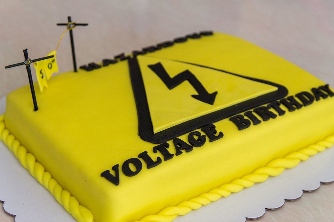 Birthday cake themed electricity — Steemit